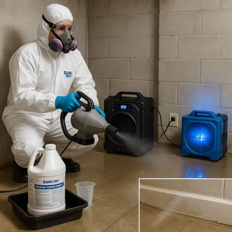 Sanitization and Odor Removal process in Isanti, MN