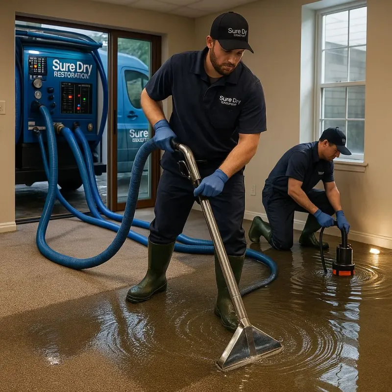 Water Extraction and Removal process in Isanti, MN